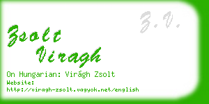 zsolt viragh business card