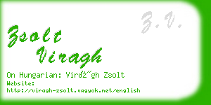 zsolt viragh business card